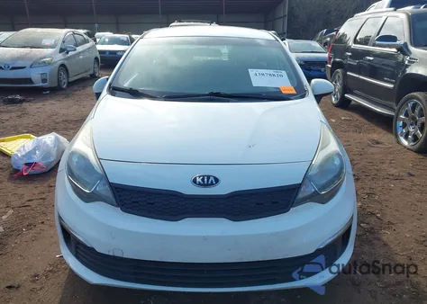 2016 Kia Rio Lx from USA, damaged, VIN KNADM4A39G6600574